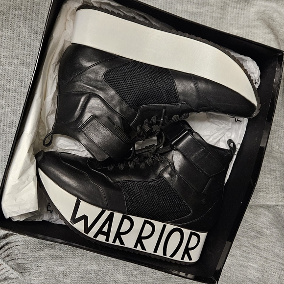 Disney Ruthie Davis Mulan Warrior 4 Platform Hight top sneaker 39 US 8.5 - Picture 9 of 10